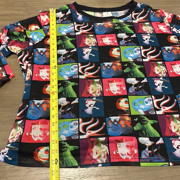 Disney Parks Nightmare Before Christmas Mesh Top w/Cami - Women’s Size 1X - NBC - Picture 9 of 9